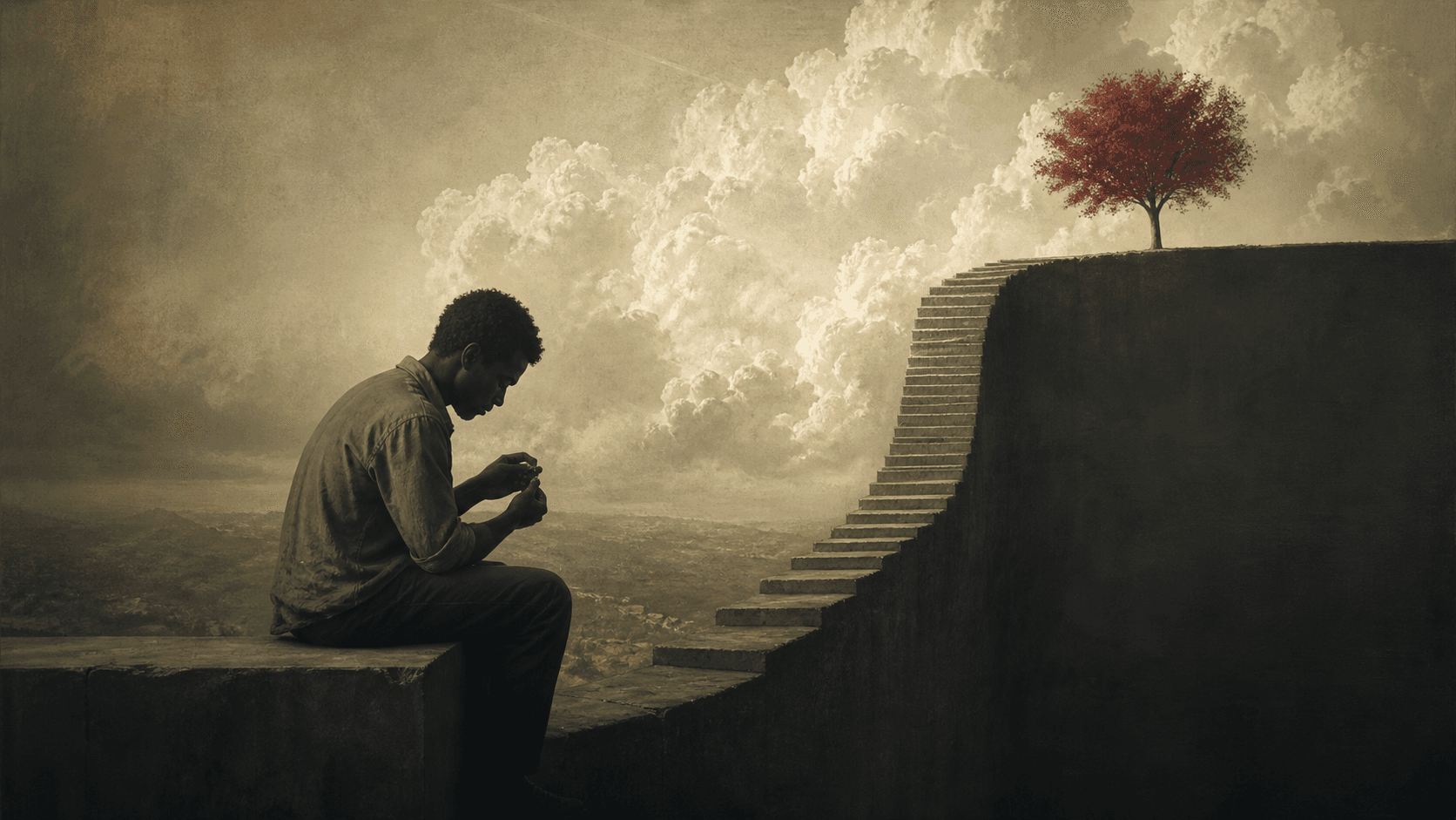 Original Haemlet illustration for moment of clarity: Patience which is said to be a virtue, was one I didn't have in plentiful as I sat at the corner clipping my dirty finger nails. The reason for my impatience was the slow...
