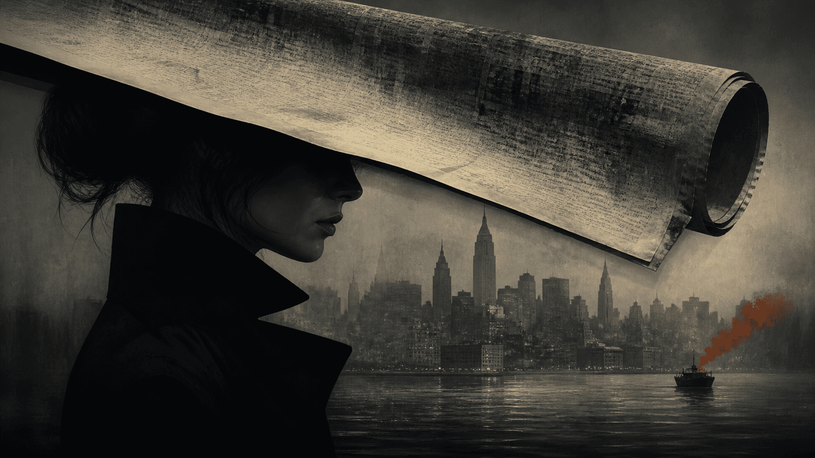 Original Haemlet illustration for premonition: Sequel to Psychological Mitosis *New York Herald*Is a serial killer on the loose? New York's finest this morning discovered the decayed remains of the missing John Ashley. He...