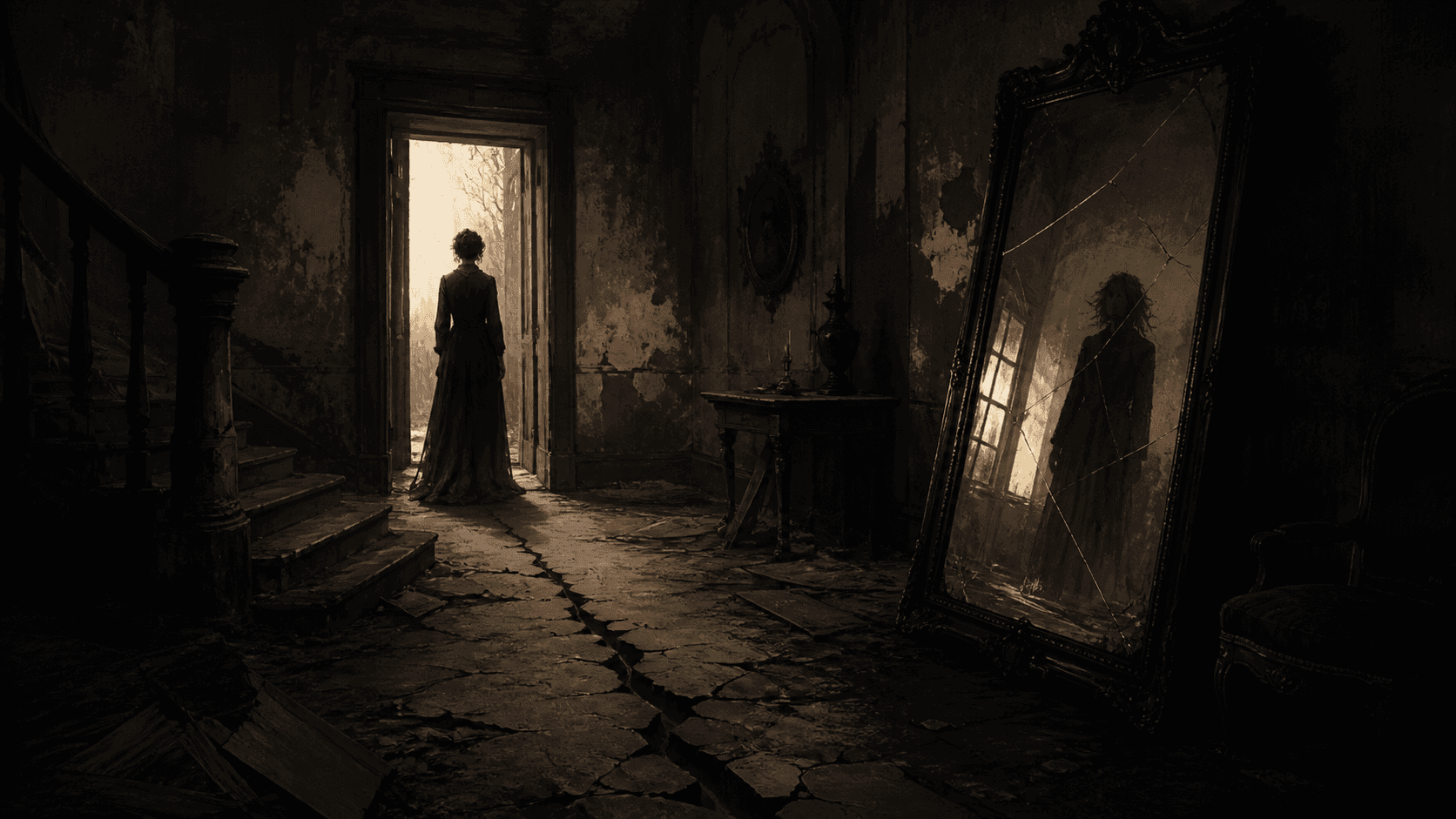 Original Haemlet illustration for the darkness from within: A clairvoyant survivor recounts the supernatural corruption of Aurora and the darkness she was forced to inherit.